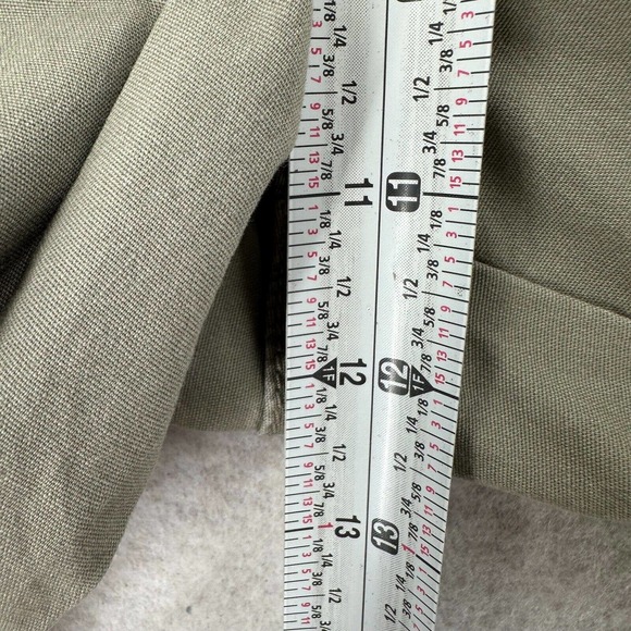 NWT Dockers Drawstring Capri Cargo Pants Womens 14 Olive Green‎ Khaki - Picture 12 of 15